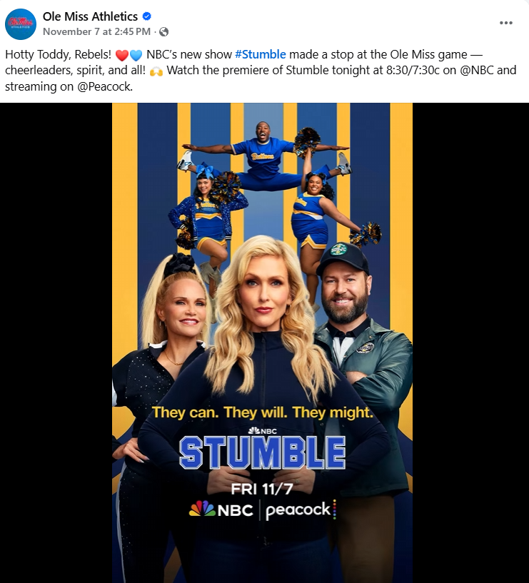 Ole Miss Athletics - Facebook Post